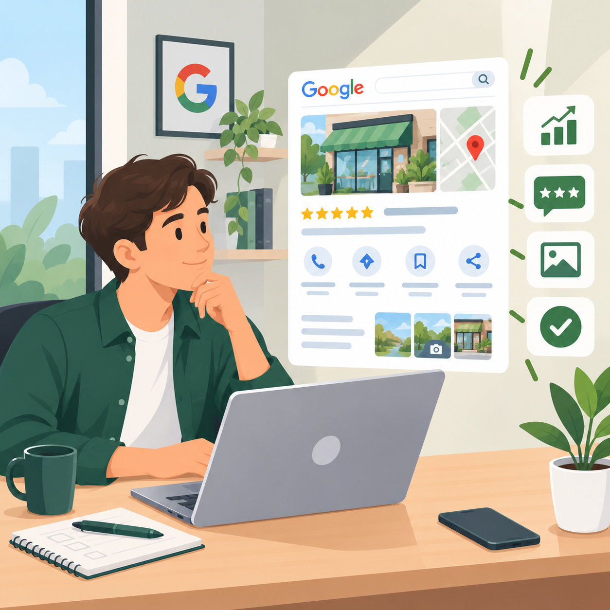 Optimiser sa fiche Google Business Profile en profondeur