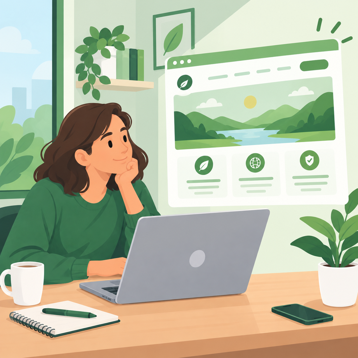 Concevoir sobre : le design d'un site internet responsable