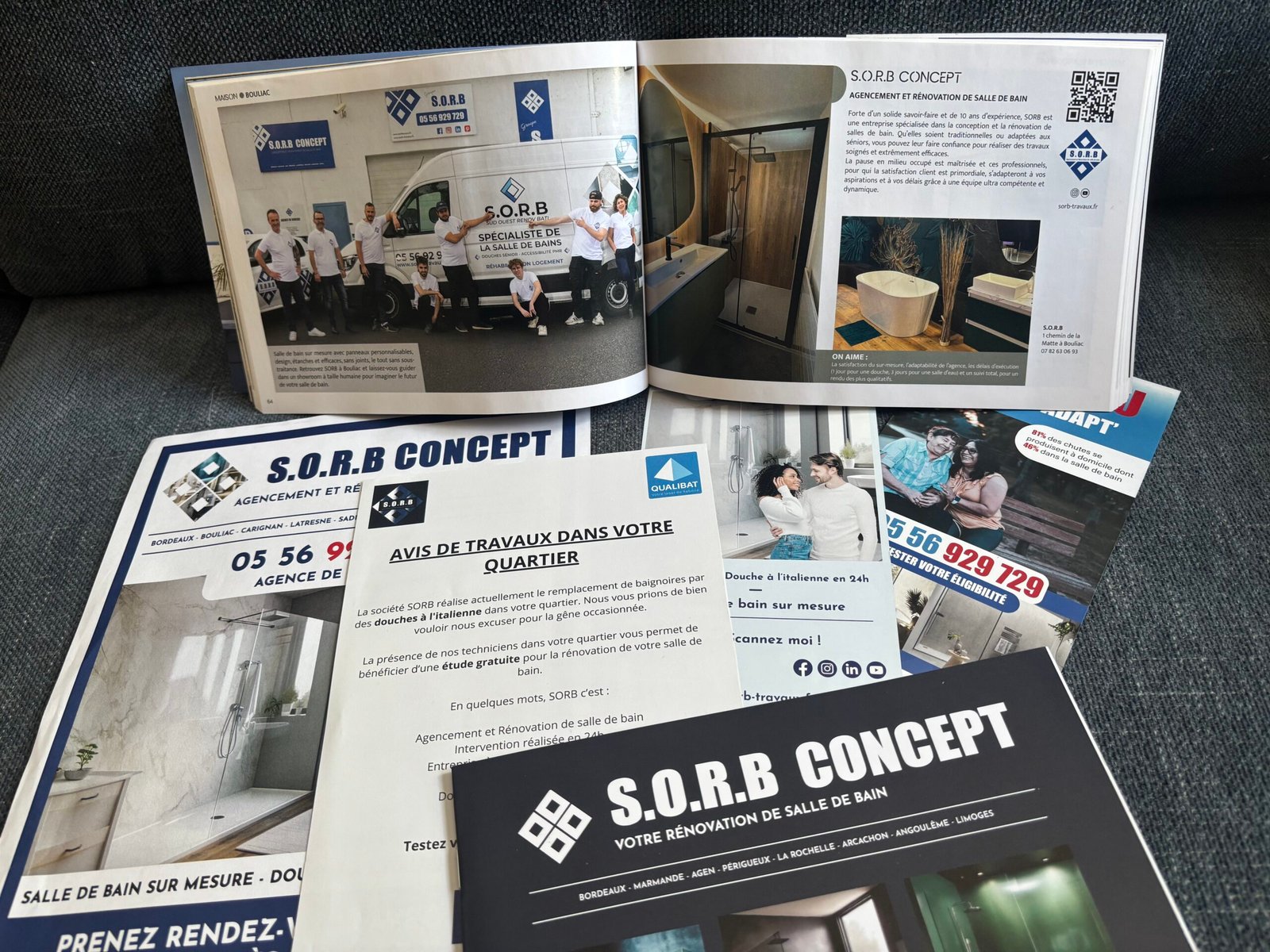 Création print pour SORB Concept
